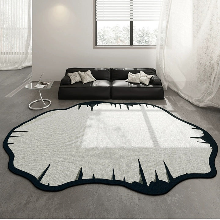 Monochrome Geometry Rug