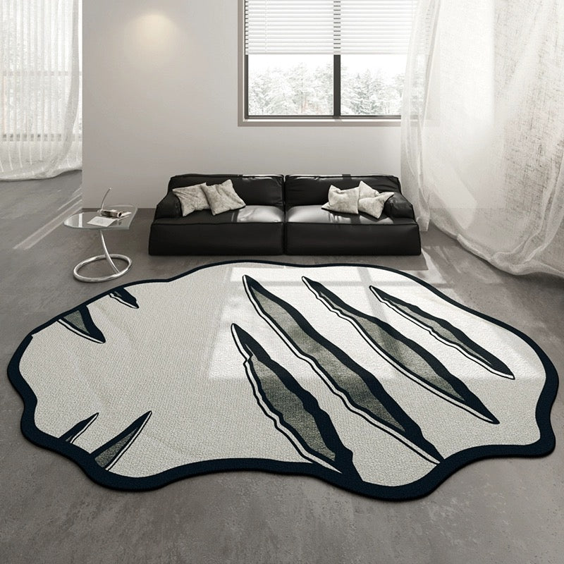 Monochrome Geometry Rug