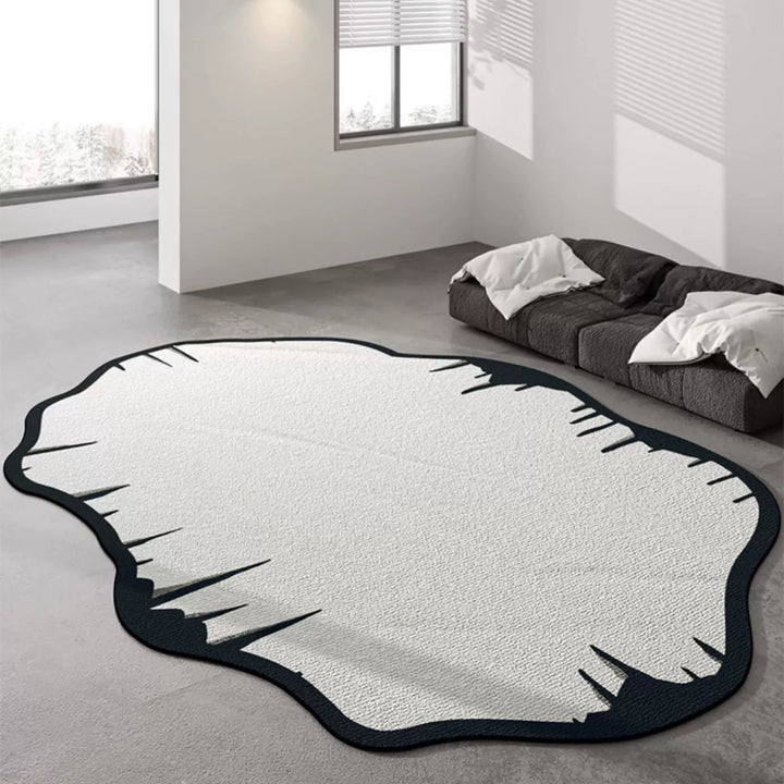 Monochrome Geometry Rug