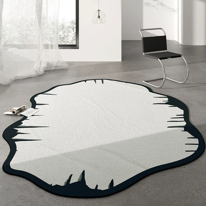 Monochrome Geometry Rug