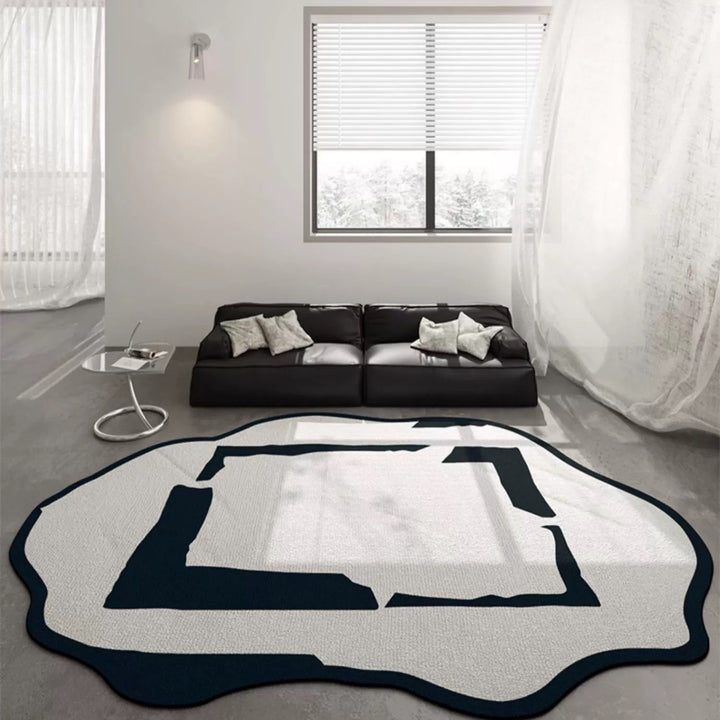 Monochrome Geometry Rug