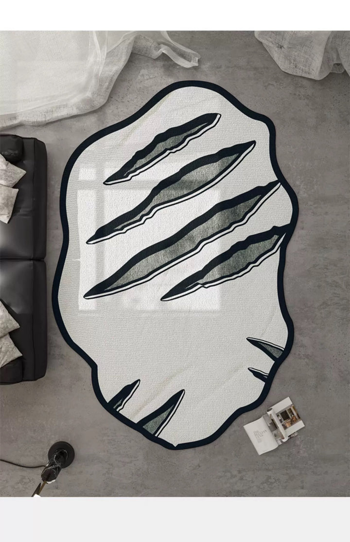 Monochrome Geometry Rug