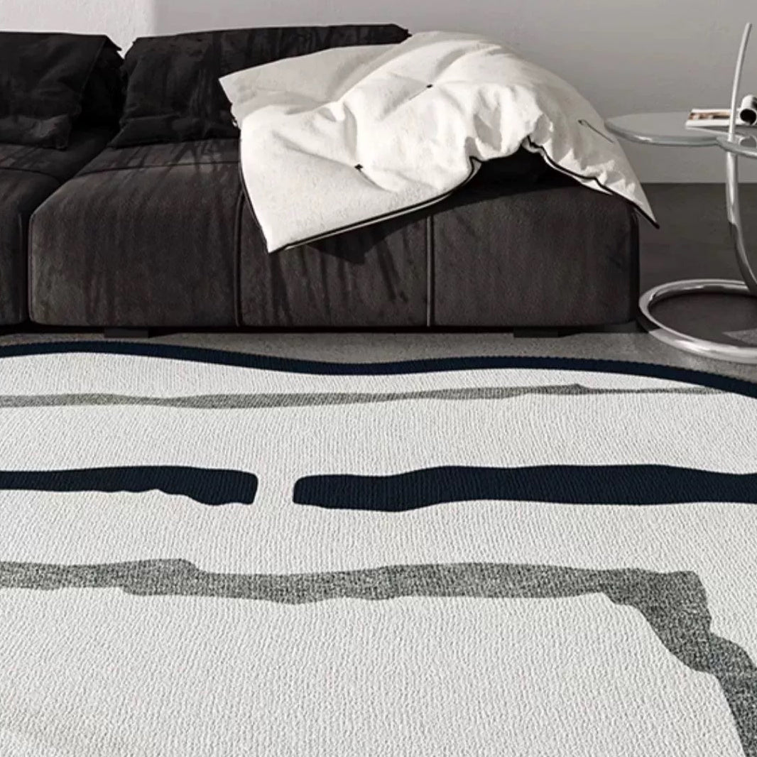Monochrome Geometry Rug