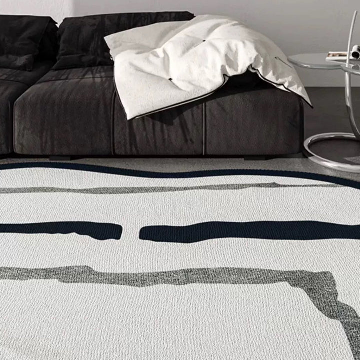 Monochrome Geometry Rug